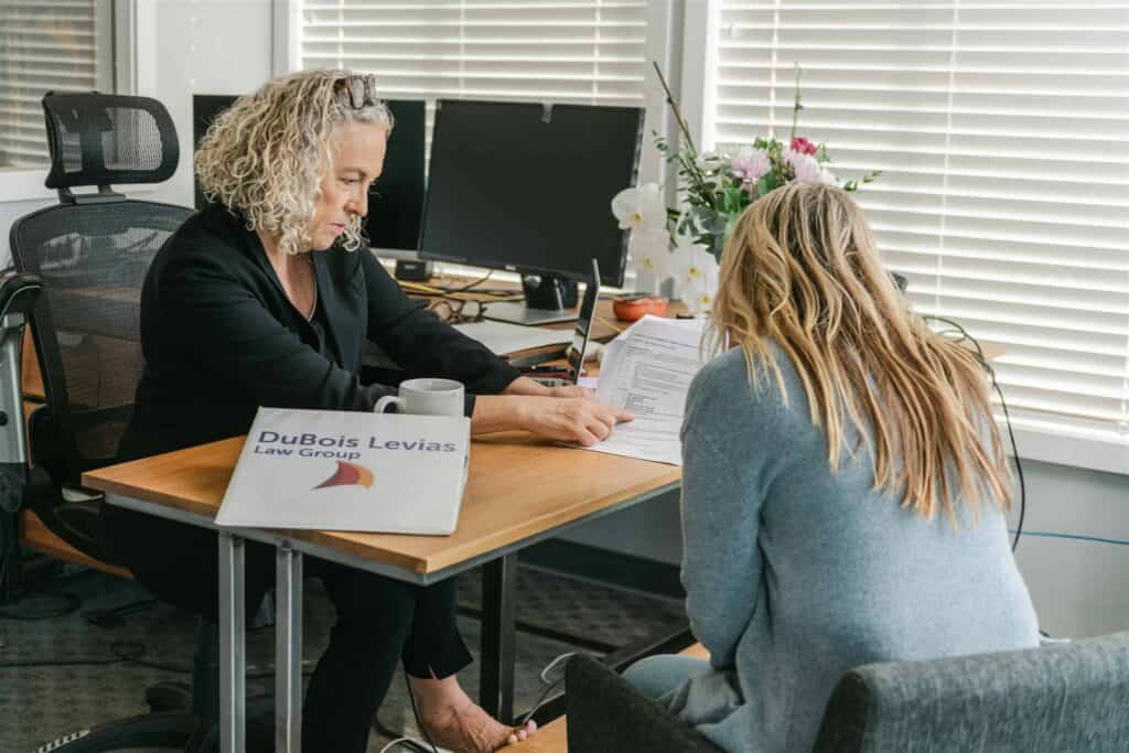Amanda DuBois with female client