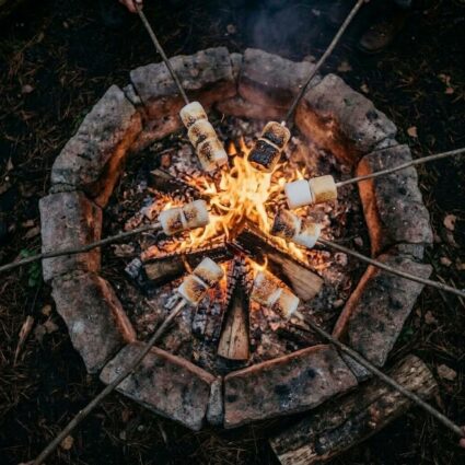 Summer Parenting Plan campfire marshmallows Creating a Summer Parenting Plan